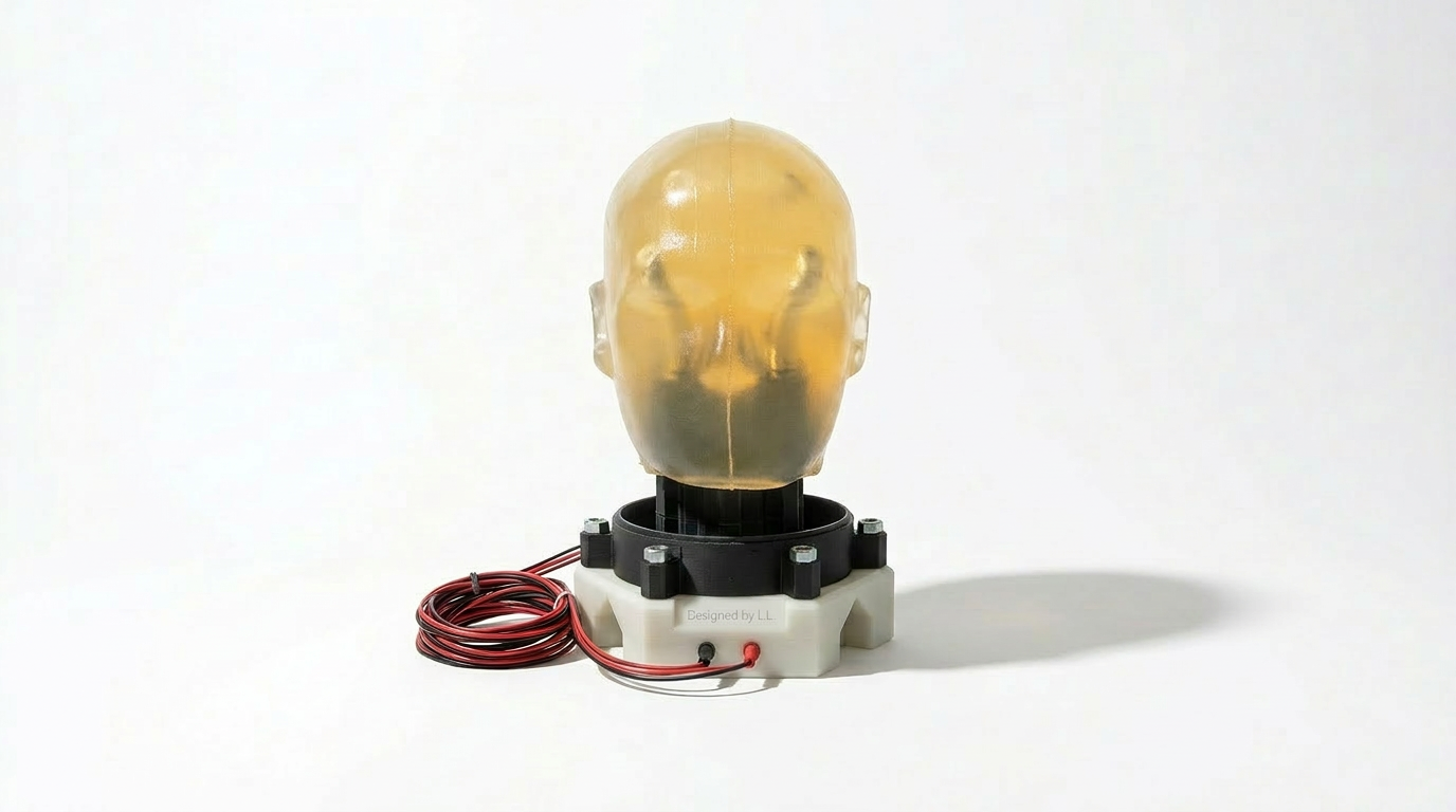 Phantom Head test fixture cover